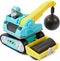 Rubble & Crew - Motor's Wrecking Ball-speelgoedauto - Beweegbare onderdelen met sloopkogel - Motor