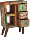 vidaXL - Dressoir - 55x30x80 - cm - massief - gerecycled - hout