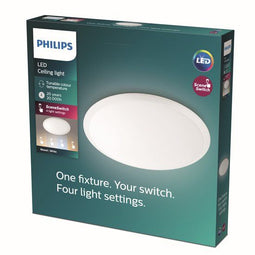 Philips Wawel - Plafonnière - SceneSwitch - wit - 35 cm