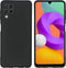 iMoshion Hoesje Geschikt voor Samsung Galaxy M22 Hoesje Siliconen - iMoshion Color Backcover - Zwart