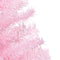 vidaXL - Kunstkerstboom - met - standaard - 240 - cm - PVC - roze