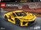 LEGO Technic Chevrolet Corvette Stingray - Modelset 732 stuks - Bewegende motor - Rood