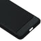 Hoesje Siliconen Geschikt voor Sony Xperia 10 II - Brushed Backcover - Zwart
