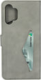 Mobiparts Galaxy A13 (2022) 4G - Classic Wallet Case - Ruimte voor pasjes - Grijs