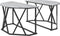 vidaXL - Grijze - Sonoma - Koffietafel - 80x80x42 - cm - in - Geengineerd - Hout