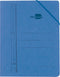 Liderpapel CG07, Project folder, A5+, Blauw, Elastische band, 235 mm, 185 mm
