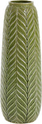 Light&living Vaas Ø16,5x48 cm LILO keramiek groen