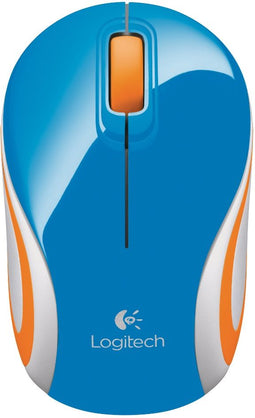 Logitech M187 - Draadloze Mini Mouse - 2.4GHz - Blauw