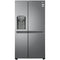 LG GSLV30DSXM - Amerikaanse koelkast - LinearCooling No Frost - Grafiet