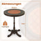Coast Ronde Bistrotafel - Gietaluminium Tuintafel Ø60,5 x 73 cm - Brons