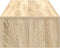 vidaXL - Wandschap - met - lades - 60x26,5x15cm - bewerkt - hout - sonoma - eikenkleur