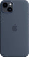 Apple iPhone 14 Plus - Siliconen hoesje - MagSafe - Blauw