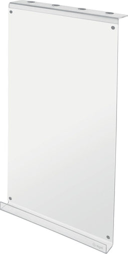 Sigel schrijfbord akoestiek - Sound Balance - acryl transparant - 300x600x60mm - SI-SB720