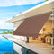 Coast Zonnescherm - Uitschuifbaar 300x120 cm - Hoogteverstelbaar 190-300 cm - Bruin