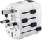 Hama World Travel Pro - Reisstekker - Universele stopcontactadapter voor 150 landen - Wit