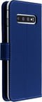 Accezz Galaxy S10 - Wallet Softcase Bookcase - 3 pashouders - Blauw