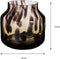 Mica Decorations Pantera Vaas - H19 x Ø19 cm - Panterprint - Bruin