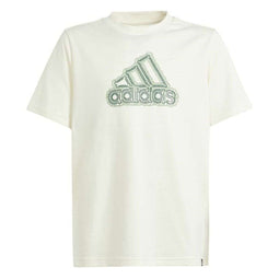 T-Shirt met Korte Mouwen Adidas Table Growth Beige Maat 15-16 Jaar