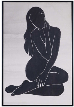 Canvas Vrouw 63 x 93 cm