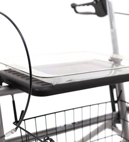 Onderdelen Quatro rollator 1: Dienblad transparant Quatro