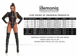 Ondergoed Set Demoniq Zwart S