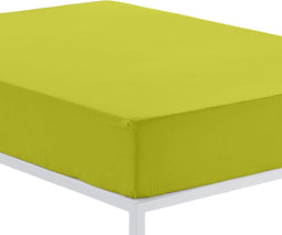 Onderlaken Alexandra House Living Pistache 150 x 190/200 cm