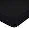 Onderlaken HappyFriday BASIC Zwart 180 x 200 x 32 cm