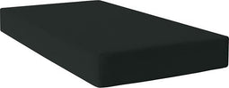 Onderlaken HappyFriday BASIC Zwart 90 x 200 x 32 cm