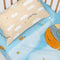 Onderlaken HappyFriday LE PETIT PRINCE Blauw Multicolour 70 x 140 x 14 cm