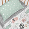 Onderlaken HappyFriday MOSHI MOSHI Grijs Multicolour 60 x 120 x 14 cm