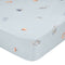 Onderlaken HappyFriday Nut Blauw Multicolour 70 x 140 x 14 cm