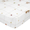 Onderlaken HappyFriday Woods animals Multicolour 90 x 200 x 32 cm