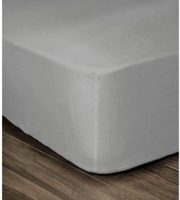 Onderlaken Lovely Home Lichtgrijs Tweepersoonsbed (180 x 200 cm)