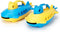 Onderzeeer geel met blauw handvat - Green Toys