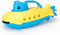 Onderzeeer geel met blauw handvat - Green Toys