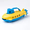 Onderzeeer geel met blauw handvat - Green Toys