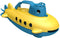 Onderzeeer geel met blauw handvat - Green Toys