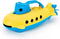 Onderzeeer geel met blauw handvat - Green Toys