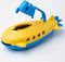 Onderzeeer geel met blauw handvat - Green Toys
