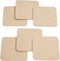 Onderzetters, afm 10x10 cm, dikte 3 mm, 50 stuks, MDF