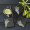 Onderzetters Ananas - Gegraveerd - Leisteen - Just Slate Company Scotland