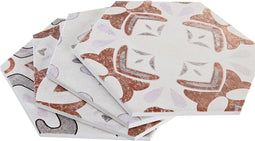 Onderzetters DKD Home Decor 10,8 x 10,8 x 0,7 cm