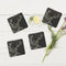 Onderzetters Edelhert - Gegraveerd - Leisteen - Just Slate Company Scotland
