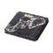 Onderzetters Olifant met gouden kroon - Gegraveerd - Leisteen - Just Slate Company Scotland