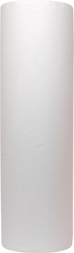 Onderzoektafelpapier 2-laags wit 100 meter 6 rollen