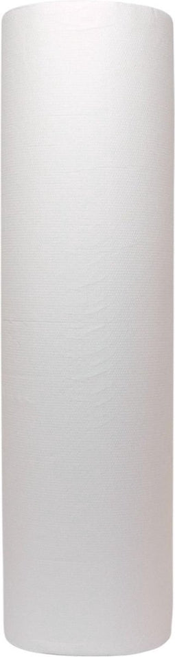 Onderzoektafelpapier 2-laags wit 100 meter 6 rollen