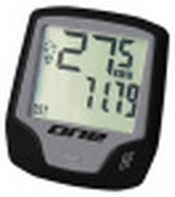 One fietscomputer 8 bedraad unisize black/grey