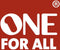 One For All SV 9455-5G Passieve DVB-T/T2 platte antenne Buiten Wit