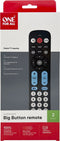 One For All URC6821 Universele Big Button afstandsbediening - zwart