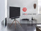 One For All WM7475 Quadpod TV standaard - eiken/donkergrijs